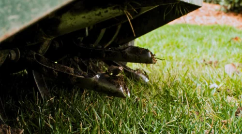 lawn aerating service